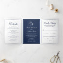 Search for trifold wedding invitations Classic