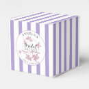 Search for lavender favor boxes Watercolor floral