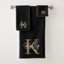 Search for black gold bath towels Script