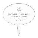 Search for monogram cake toppers Black and white