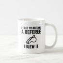 Search for referee mugs Whistle