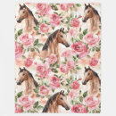 Search for childrens horse blankets Pink