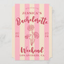 Search for ticket bachelorette party invitations Elegant