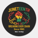 Search for juneteenth stickers African