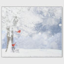 Search for beautiful christmas wrapping paper Cardinal