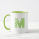Search for lime green mugs Monogrammed