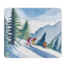 Search for winter cutting boards Watercolor