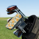 Search for orange golf head covers Watercolor