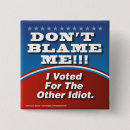 Search for vote for me buttons Funny