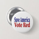 Search for political campaign buttons America