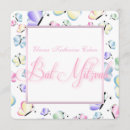 Search for butterfly bar bat mitzvah invitations Pink