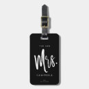 Search for letter luggage tags Script lettering