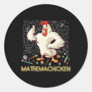 Search for funny math stickers Rooster