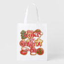Search for christmas reusable bags Santa