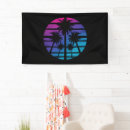 Search for palm tree banners Retro