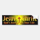Search for god bumper stickers Jesus