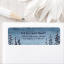 Search for snow scene return address labels Festive