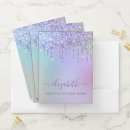 Search for rainbow folder pocket folders Glitter