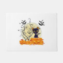 Search for cat halloween doormats Trick or treat