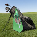 Search for shamrock golf towels Saint patricks day
