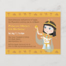 Search for egyptian invitations Cleopatra