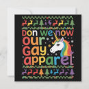 Search for unicorn christmas cards Santa