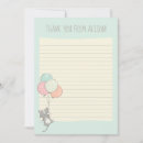Search for lined thank you cards Pastel colors