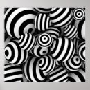 Search for black white 3d art Pattern