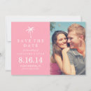 Search for palm tree save the dates Destination