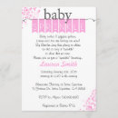 Search for 2nd baby shower invitations Pink