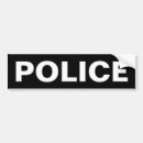 Search for police bumper stickers White