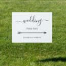Search for this way wedding signs Welcome