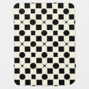 Search for black and white baby blankets Geometric pattern
