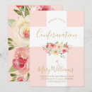 Search for girls confirmation invitations Flowers