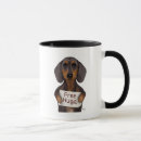 Search for humorous dog quotes mugs Dachshund