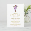 Search for cross funeral invitations In loving memory