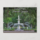 Search for savannah postcards Fountain