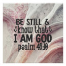 Search for be still and know that i am god posters Faith