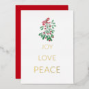 Search for joy holiday cards botanical