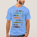 Search for multi colored tshirts Pattern