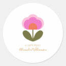 Search for flower stickers Retro