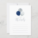 Search for party thank you cards Blue