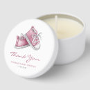 Search for baby shower candle favors Thank you