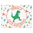 Search for dinosaur tablecloths Tyrannosaurus