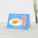 Search for bacon birthday cards Bacon and eggs