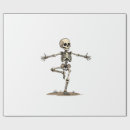 Search for skeleton wrapping paper Pumpkin