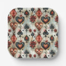 Search for playing cards plates Spades