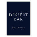 Search for dessert tabletop signs Blue