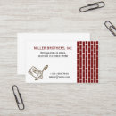 Search for brick business cards Pavers
