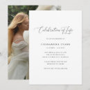 Search for plain white invitations Elegant